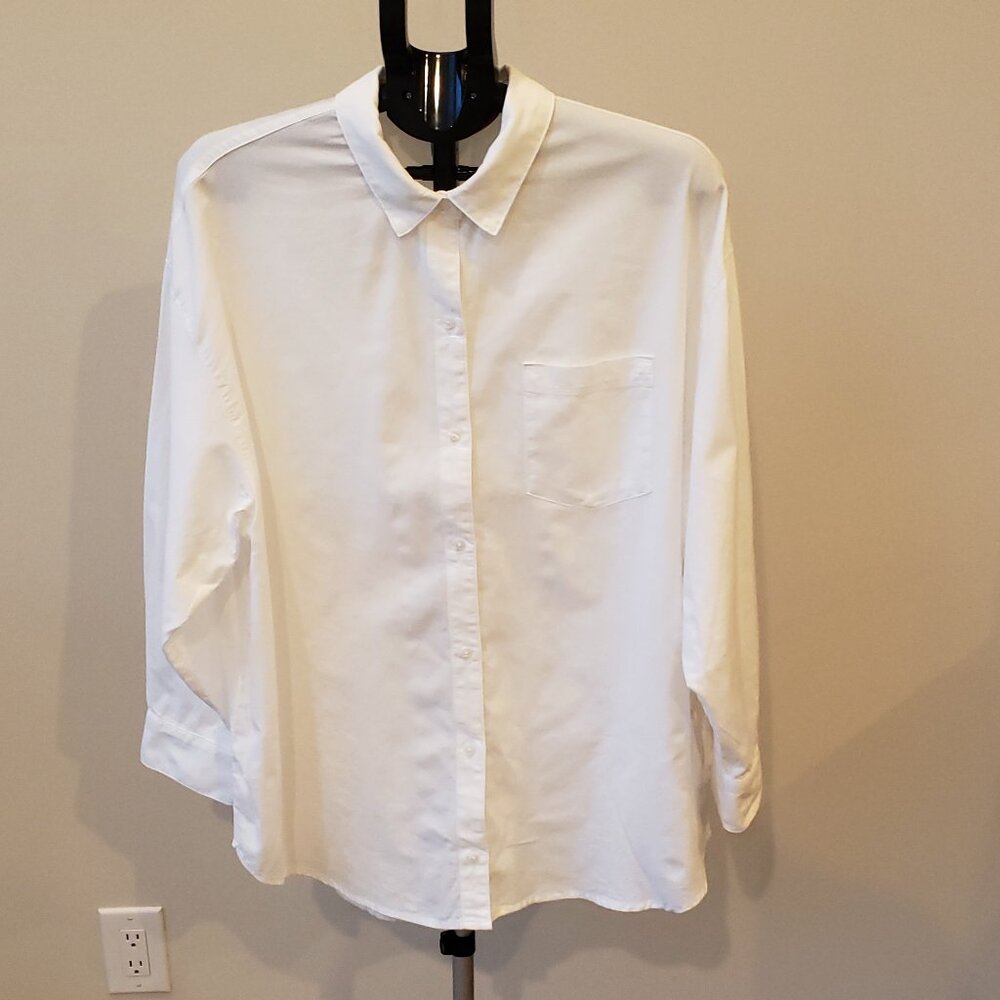 NWT - Old Navy "The Boyfriend Shirt", Size:  L